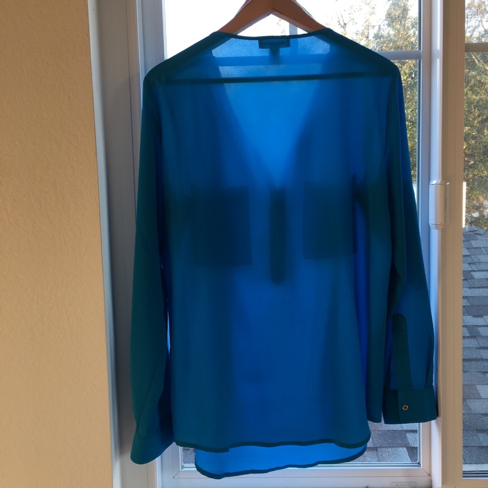 Calvin Klein Zip Blouse - Picture 6 of 8